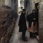A Street in Venice-John singer Sargent